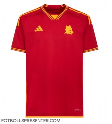 AS Roma Hemma Matchtröja 2023-24 Kortärmad